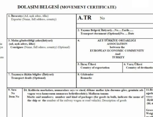 Basitleştirilmiş Usulde Düzenlenen A.TR Dolaşım Belgelerinde Dikkat Edilmesi Gereken Önemli Hususlar Açıklandı